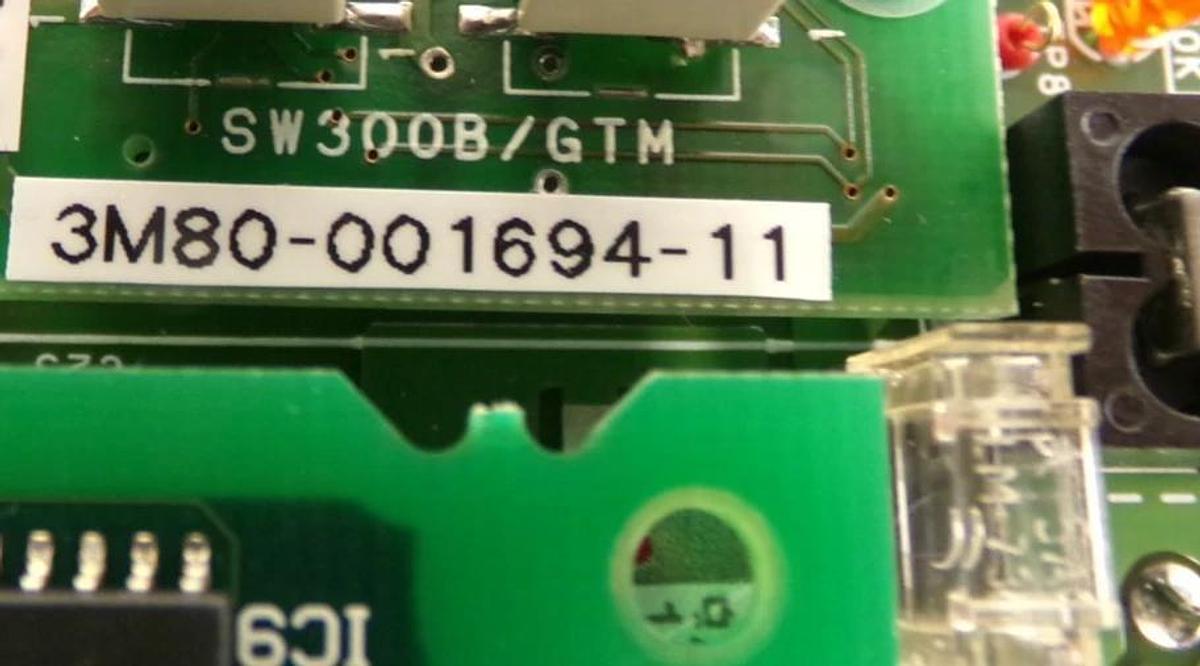 Used TEL Tokyo Electron 3M81-032142-13 Processor PCB SW300B/APC3 GHOST-CUBIC Working
