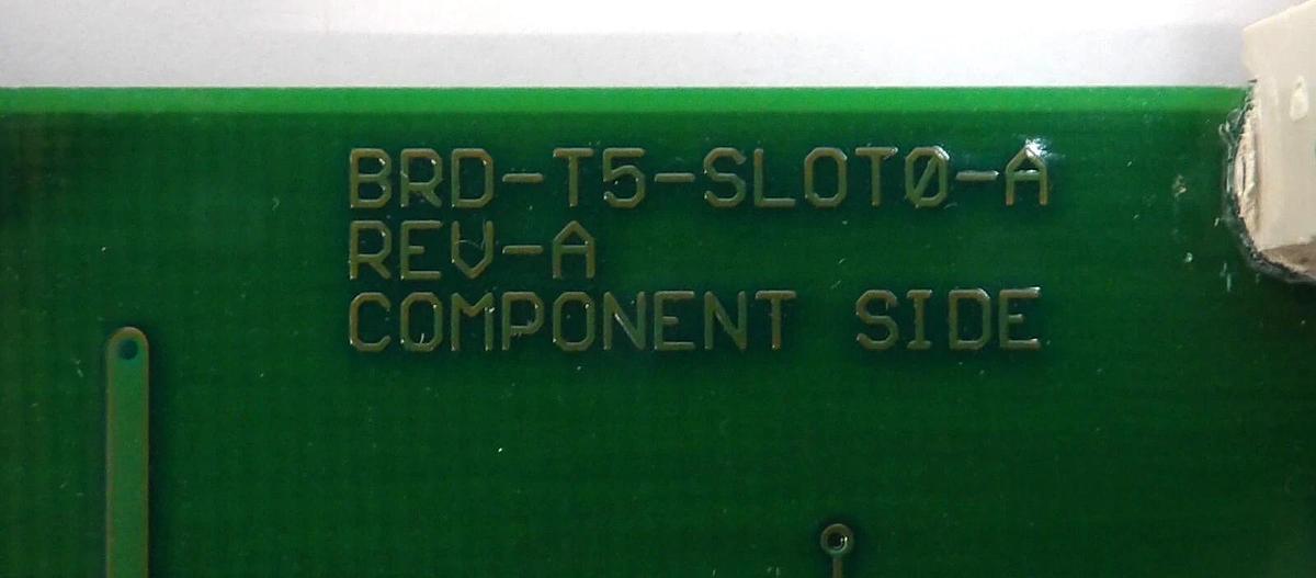 Used Brooks Automation BRD-T5-SLOT0-A VME Controller PCB Assembly Working