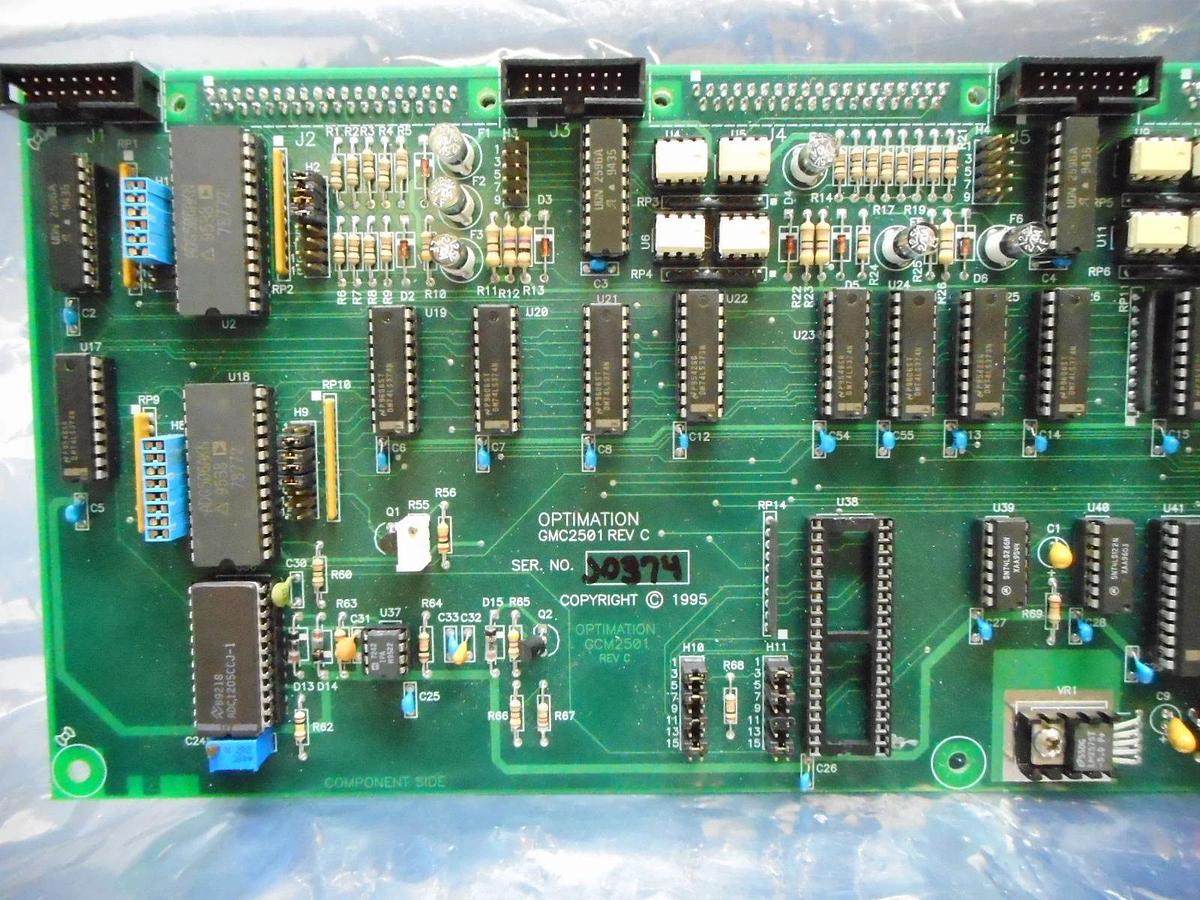 Used Optimation GMC2501 I/O Interface Board PCB Untested AS-IS