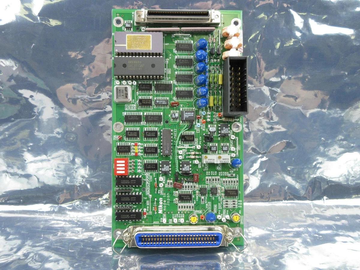 Used Nikon Precision 4S007-770-B Interface Board PCB LC-PRES2 NSR Series Working