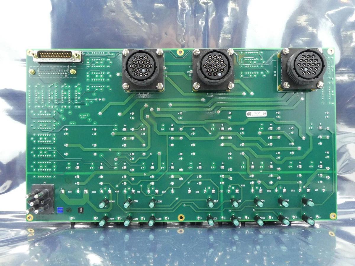 Used AMAT Applied Materials 0100-02411 Heated Lines Temperature Controller PCB Spare