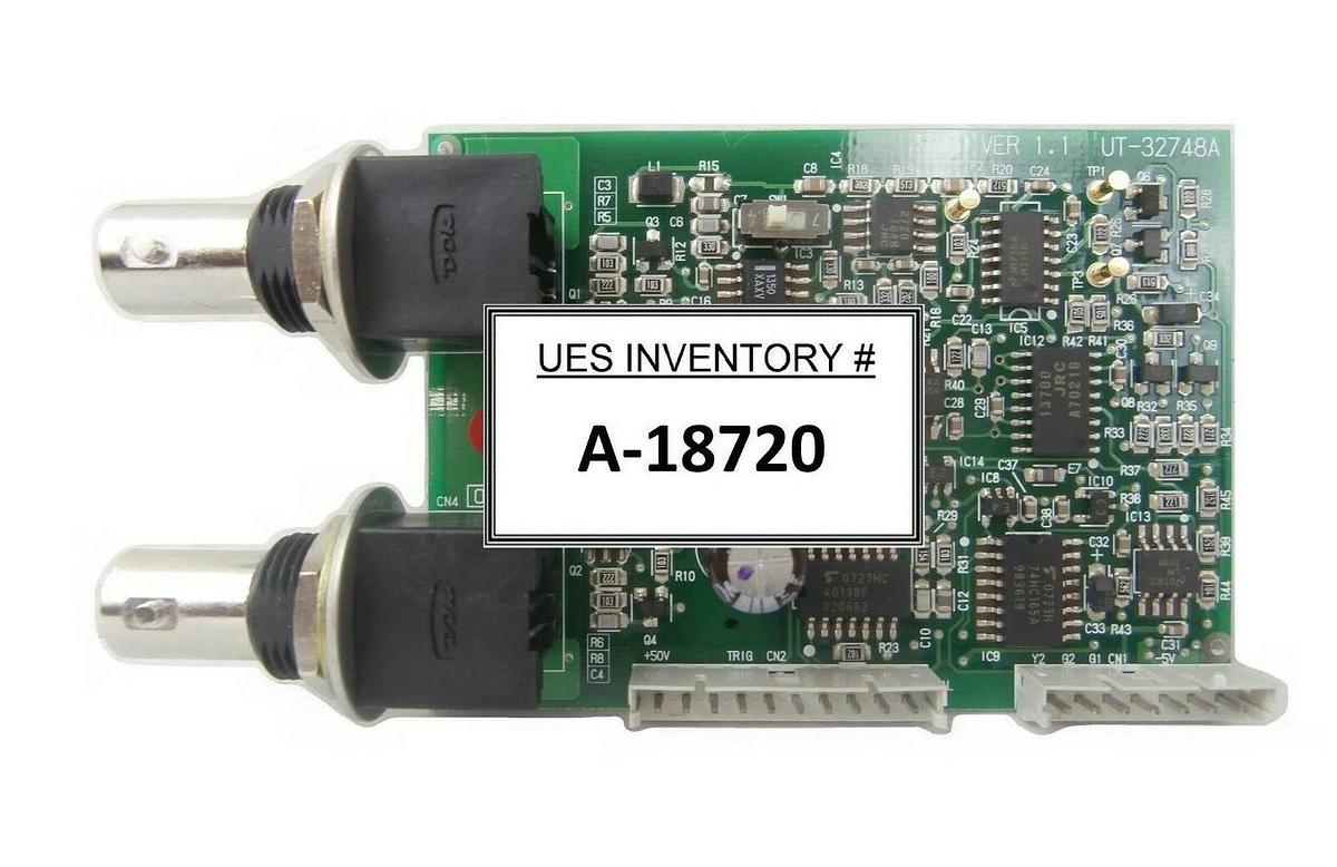 Used Tokyo Keiso UT-32748A Flowmeter I/O Interface PCB VER 1.1 TEL Lithius Working