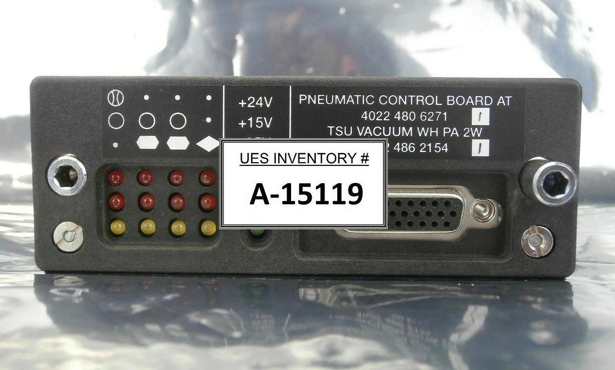 Used KV Automation 4022.480.62711 Pneumatic Control Board AT PCB 4022.486.21541 Spare