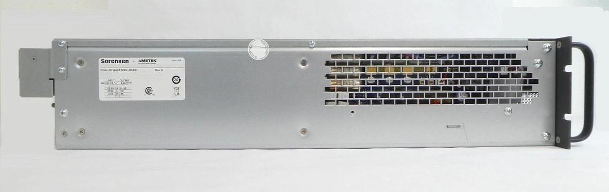 Used Sorensen SFA40X125C-1CAB Programmable Power Supply SFA 40/125 Ametek Working