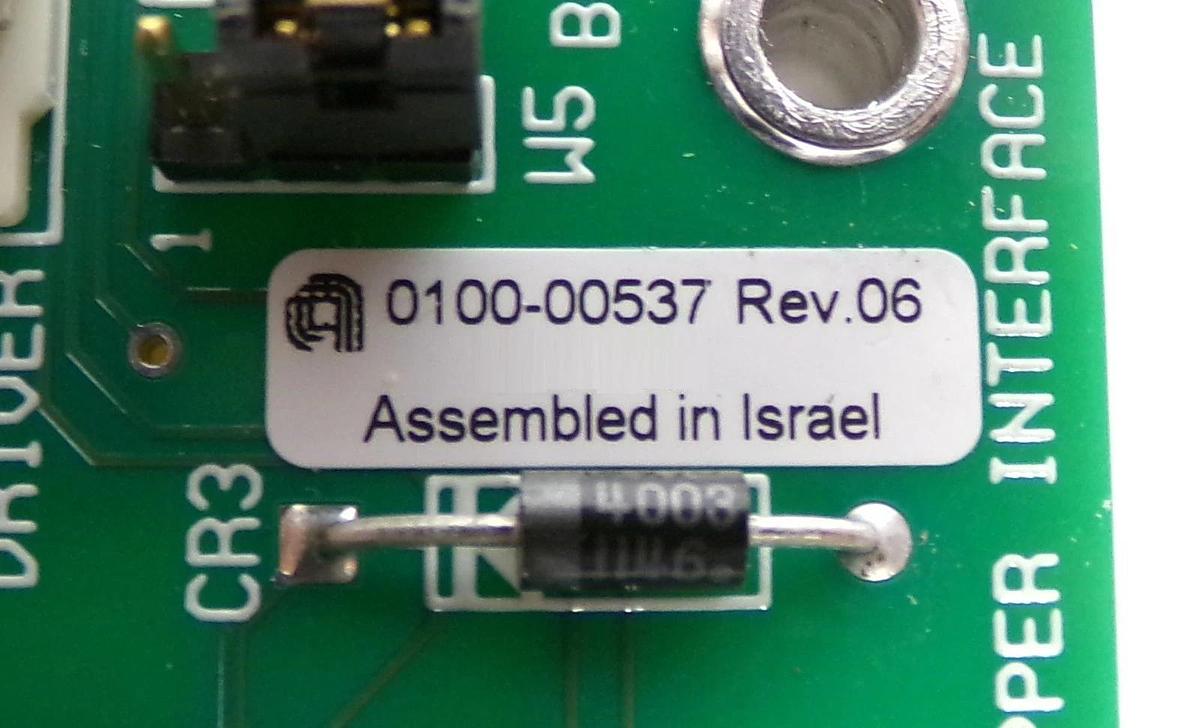 Used AMAT Applied Materials 0100-00537 SD Stepper Interface PCB Reseller Lot of 4