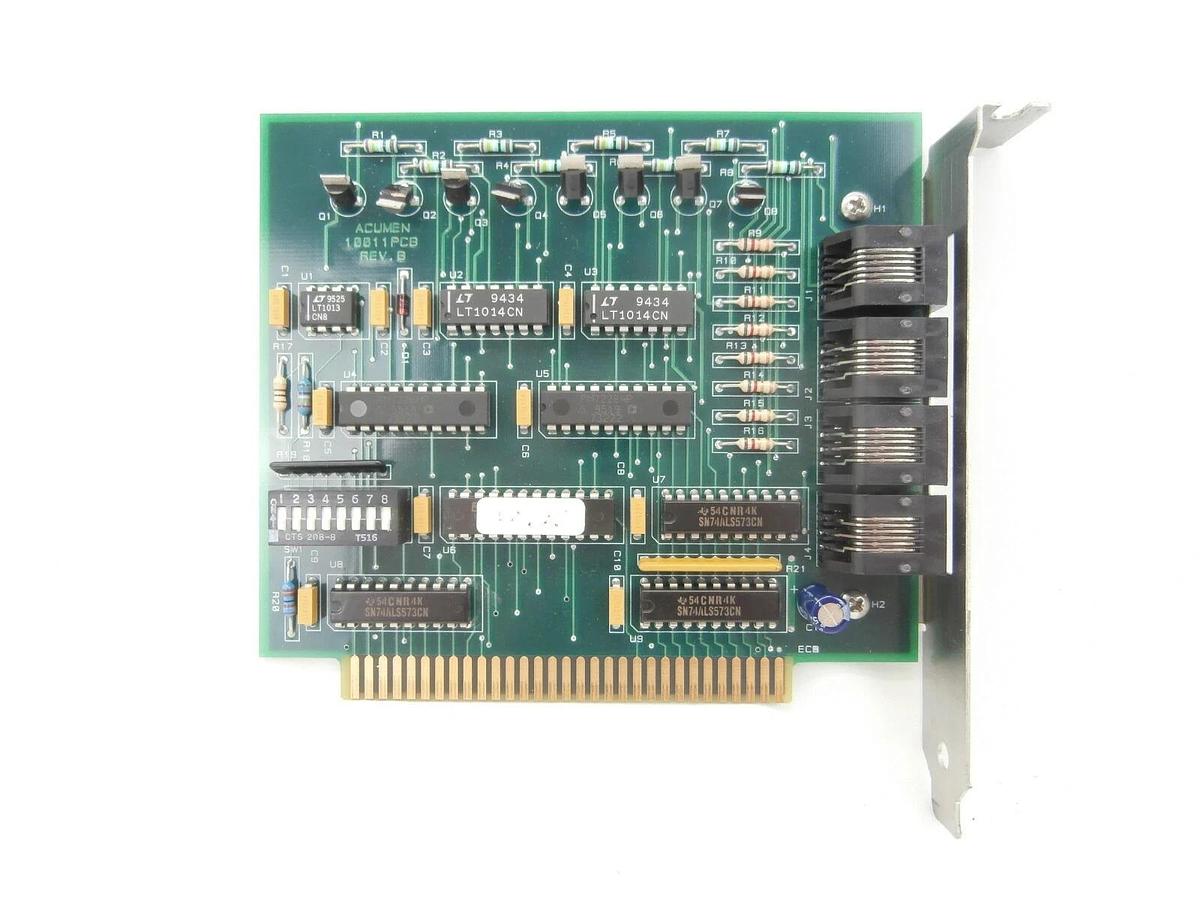 Used Acumen 10011PCB Vision Plug-In Board PCB Card Plasma-Therm 2010-0389-4605 Spare