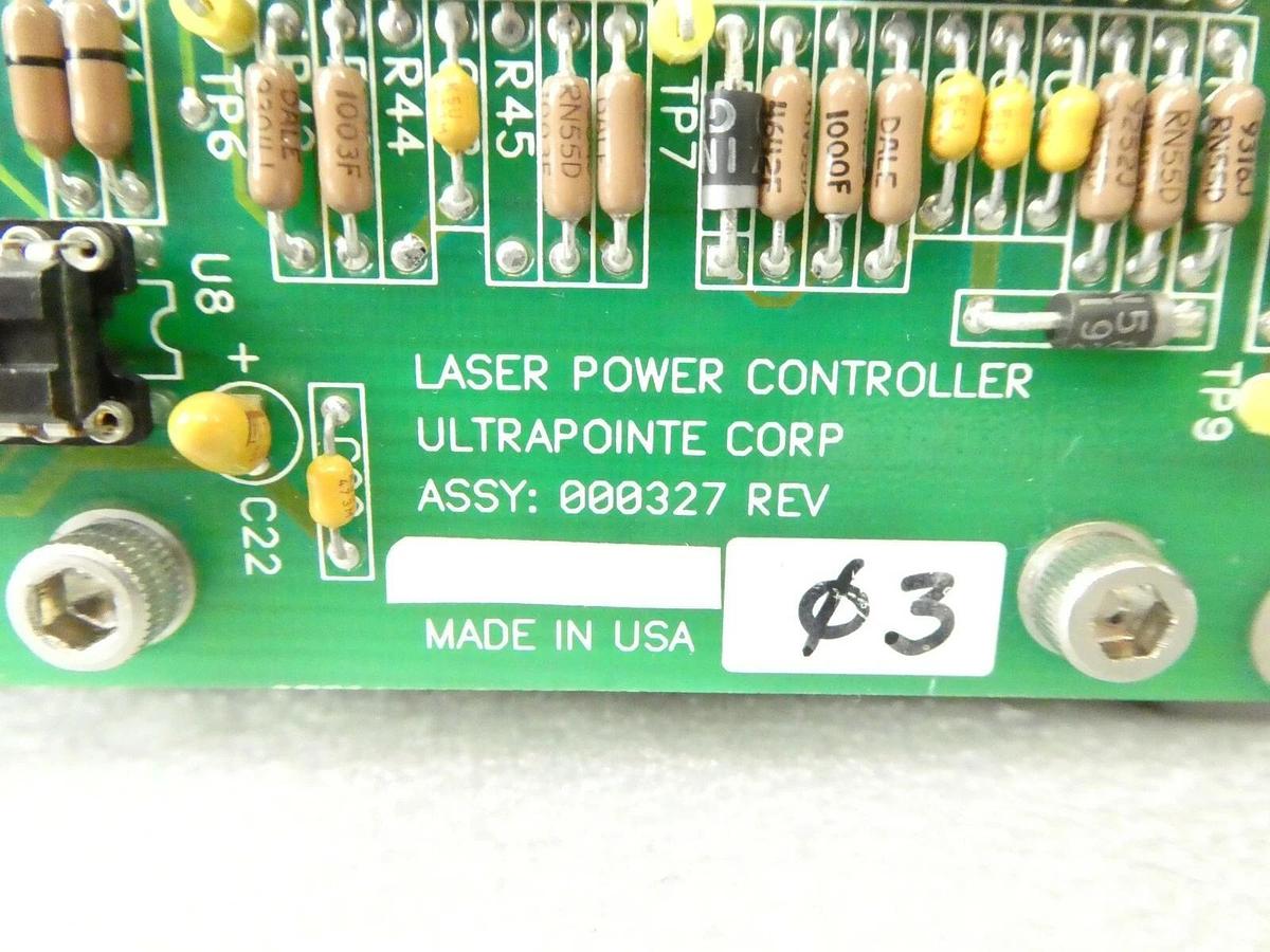 Used Uniphase 2214-25MLUP Laser and Controller Set Cyonics Ultrapointe 1000 Working