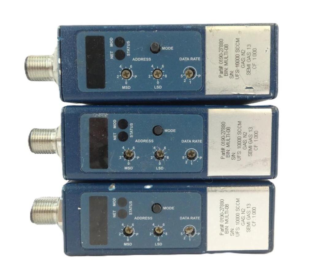 Used Aera PI-980 Mass Flow Controller MFC Reseller Lot of 16 Working Surplus