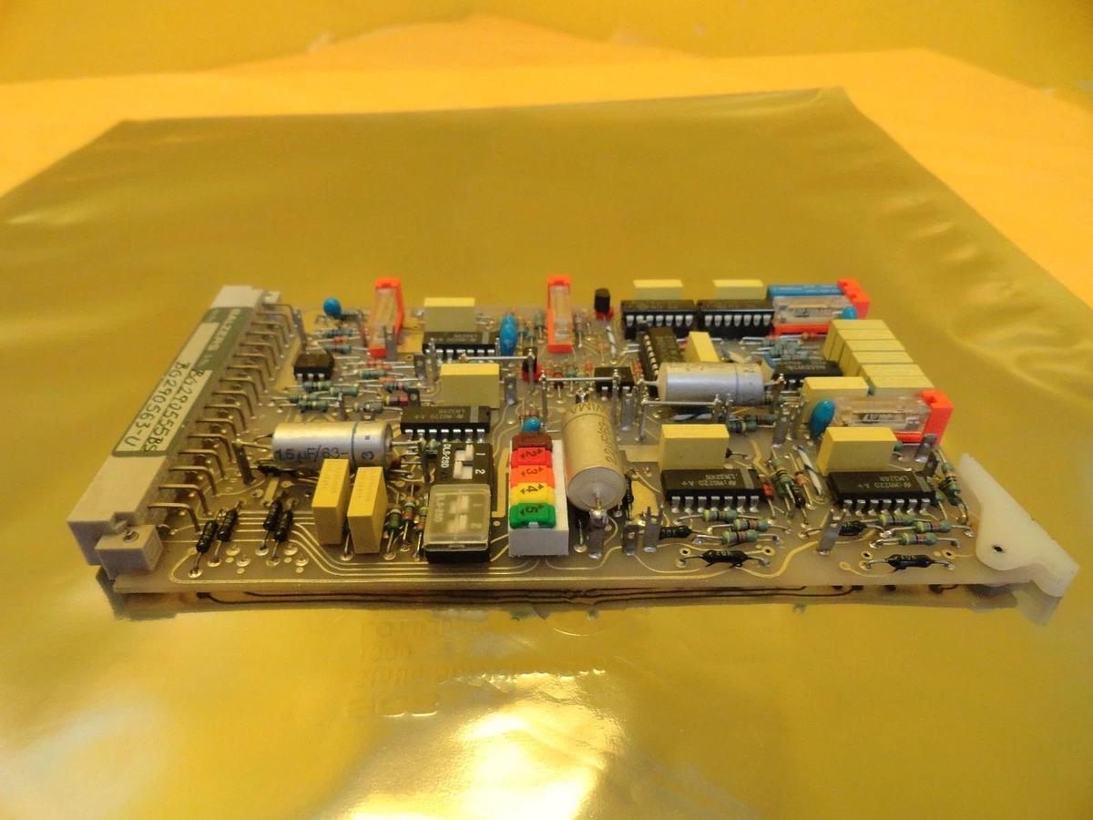 Used Balzers BG 290 563 U Potentiometer Switch PCB Card BG290563-U Used Working