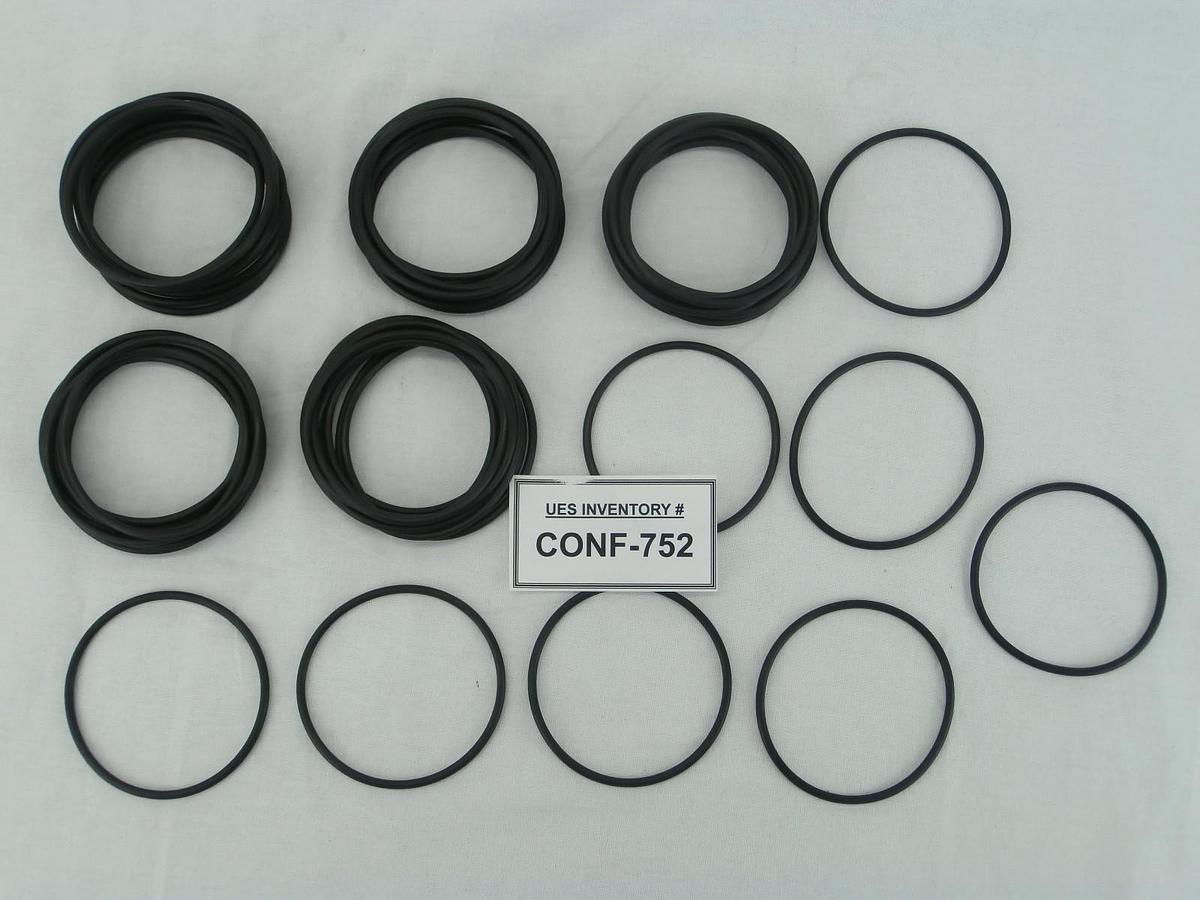 Used AMAT Applied Materials 3700-02408 Duro Black O-Ring Reseller Lot of 58 New