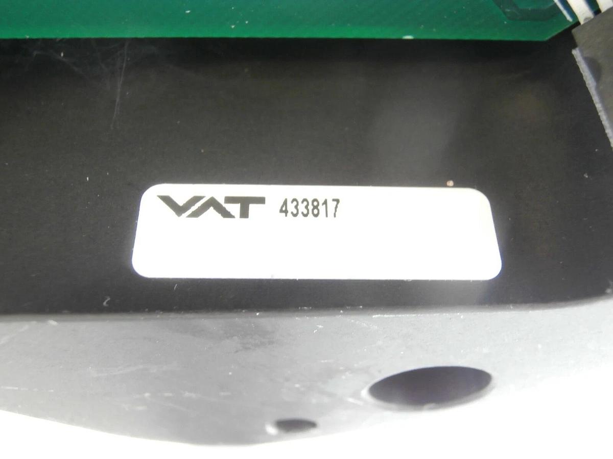 Used VAT 433817 Pendulum Gate Valve Motor Driver Board PCB 427303 88 763 Working