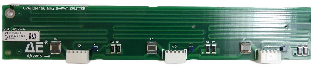 Used AE Advanced Energy 2300457-A Ovation 60 MHz 6-way Splitter PCB Working Surplus