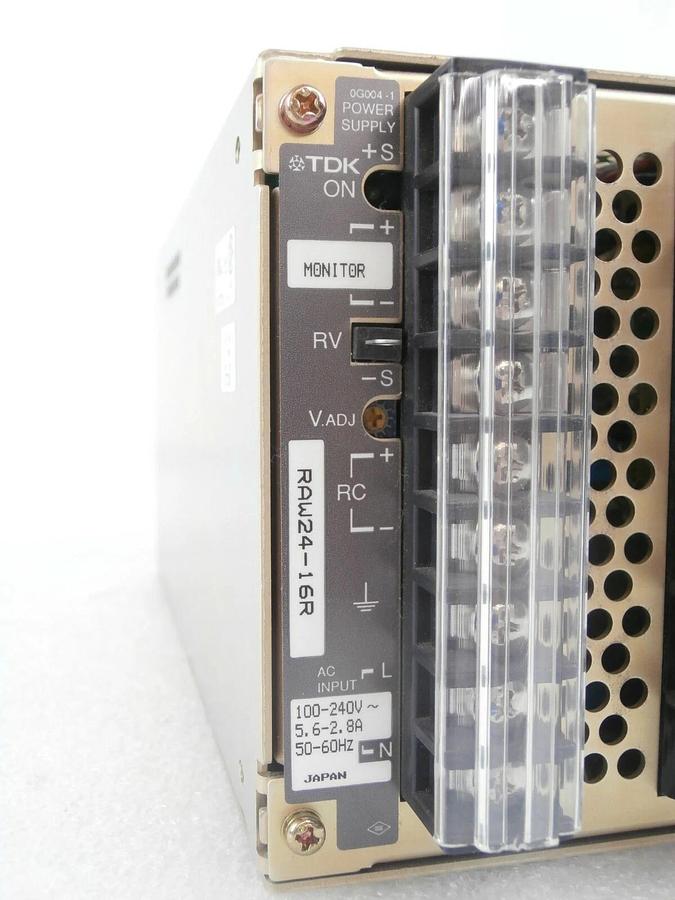 Used TDK RAW24-16R Power Supply Reseller Lot of 2 Nikon NSR Series Working Surplus