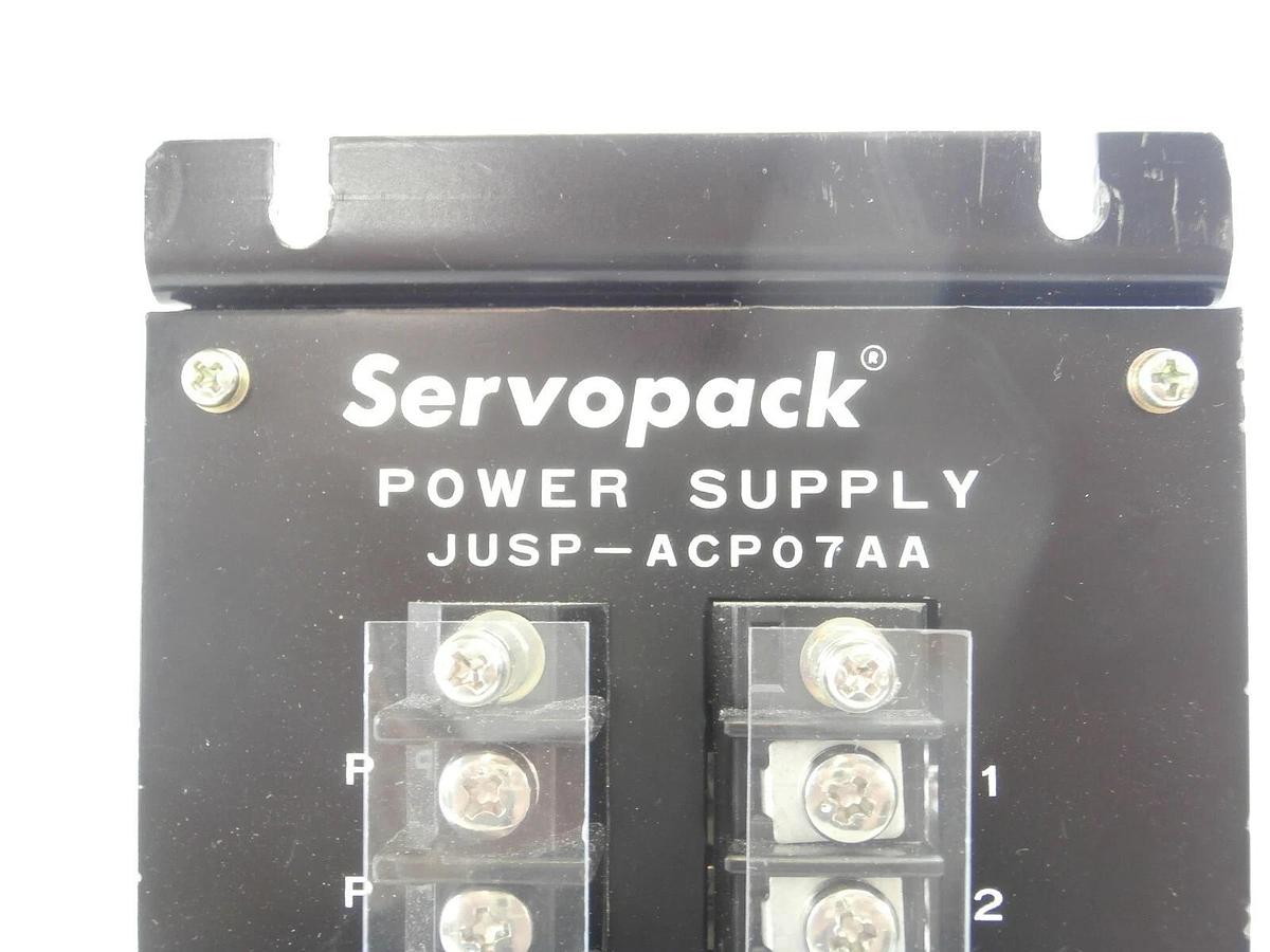 Used Yaskawa Electric JUSP-ACP07AA Power Supply SERVOPACK Working Surplus