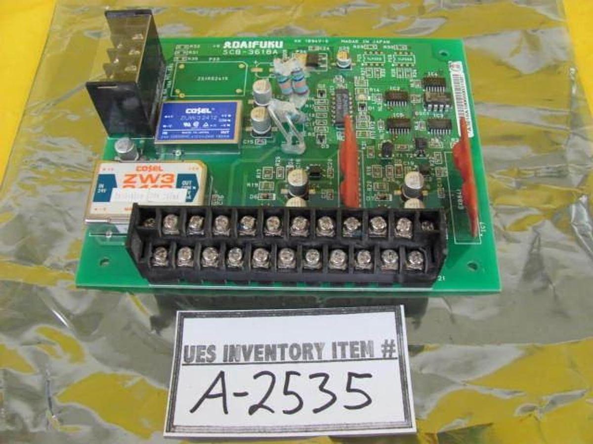 Used Daifuku SCB-3618A Power Relay Board PCB Used Working