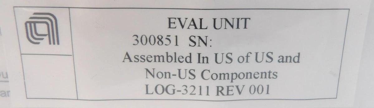 Azbil LOG-3211 EVAL UNIT Temperature Controller AMAT New