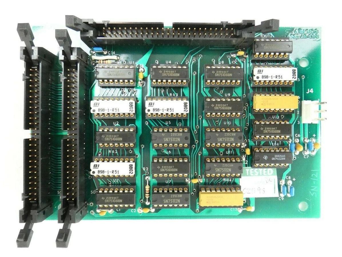 Used MRC Materials Research 883-87-000 Resistor Board PCB Rev. B Eclipse Star Working