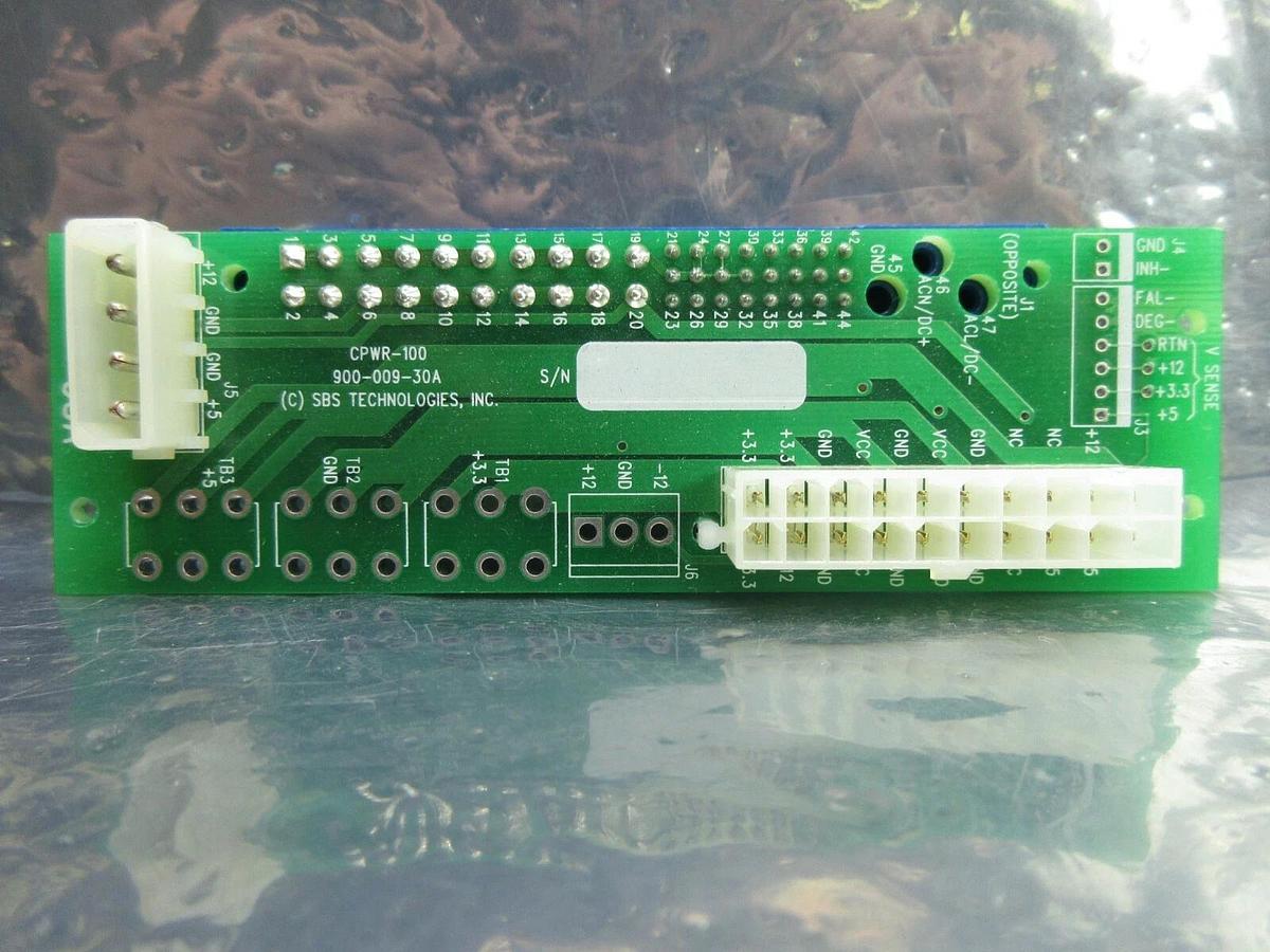 Used SBS Technologies 900-009-30A Interface Board PCB CPWR-100 AMAT 0790-07907 Used