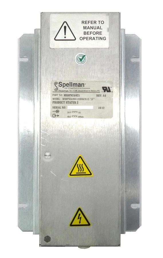 Used Spellman MX8PN24/621 Power Supply MX8PN24/621AB (1033476 C) AB Sciex Working
