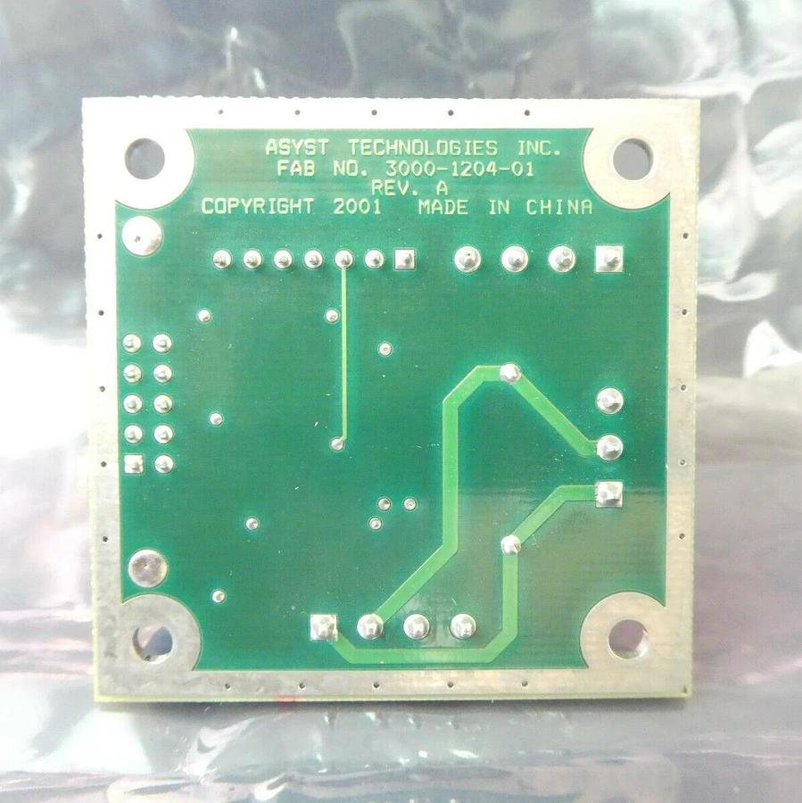Used Asyst Technologies 3200-1204-01 Interface Board PCB Working Surplus