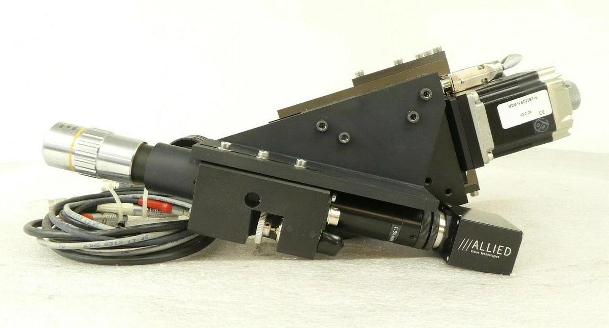 Used CAPRES A/S Copenhagen Applied Research M300 Microscope Inspection Unit Working