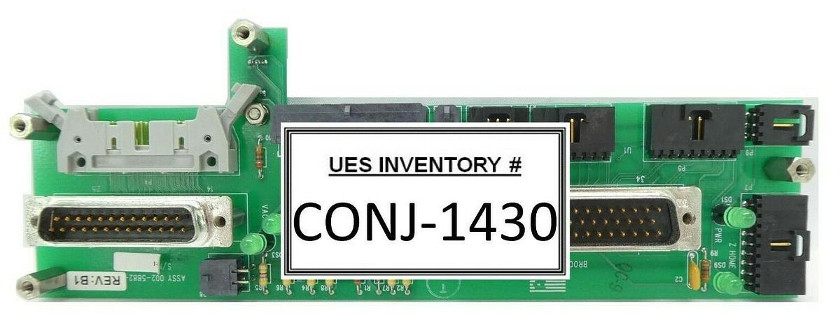 Used Brooks 002-5882-03 Interconnect Sensor PCB Rev. B1 Novellus 27-123555-00 Working