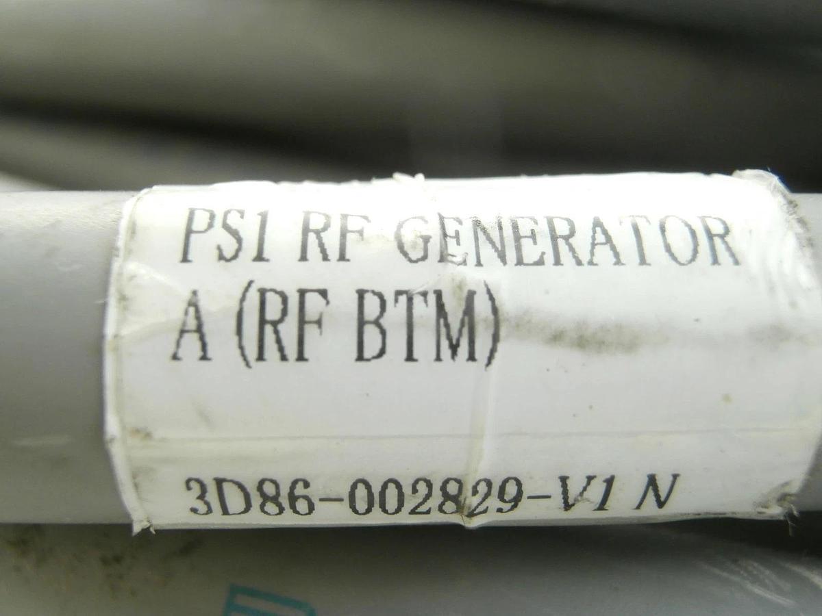 Used TEL Tokyo Electron 3D86-002829-V1 RF Cable 66 Foot 20 Meters Cu Exposed Working