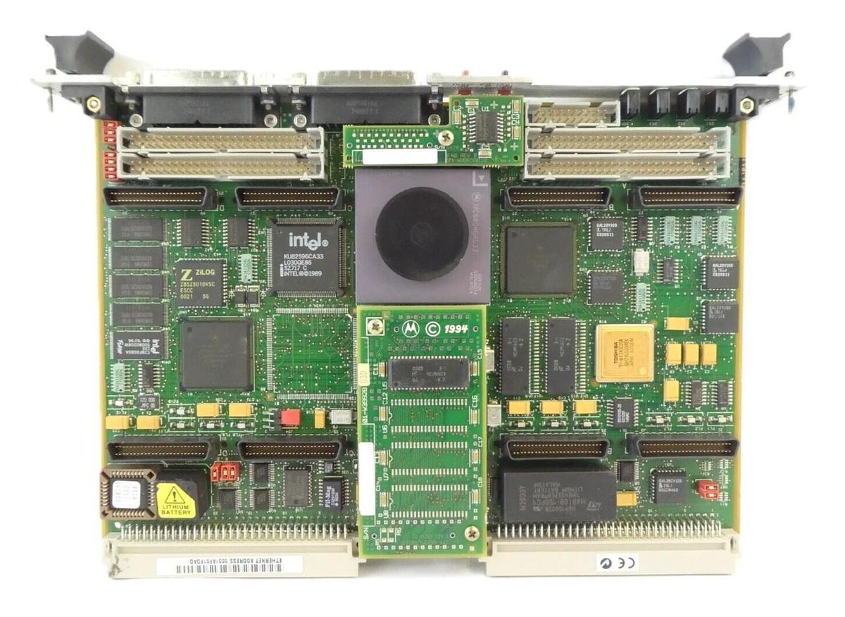 Used Motorola 01-W3960B76A VME PCB Card 33EW5089B Working Surplus