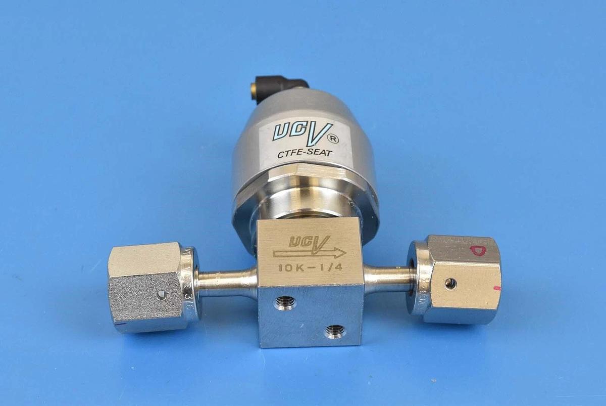 Used Motoyama SUSF316L Pneumatic Valve Normally Closed