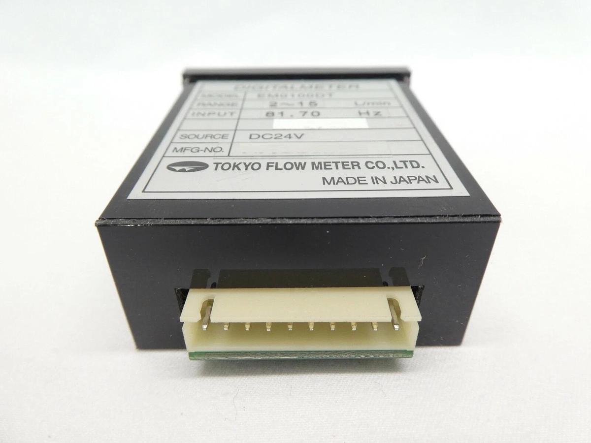 Used Tokyo Flow Meter EM0100DT Digital Meter DIGITALMETER 2 ~ 15 L/min Lot of 7