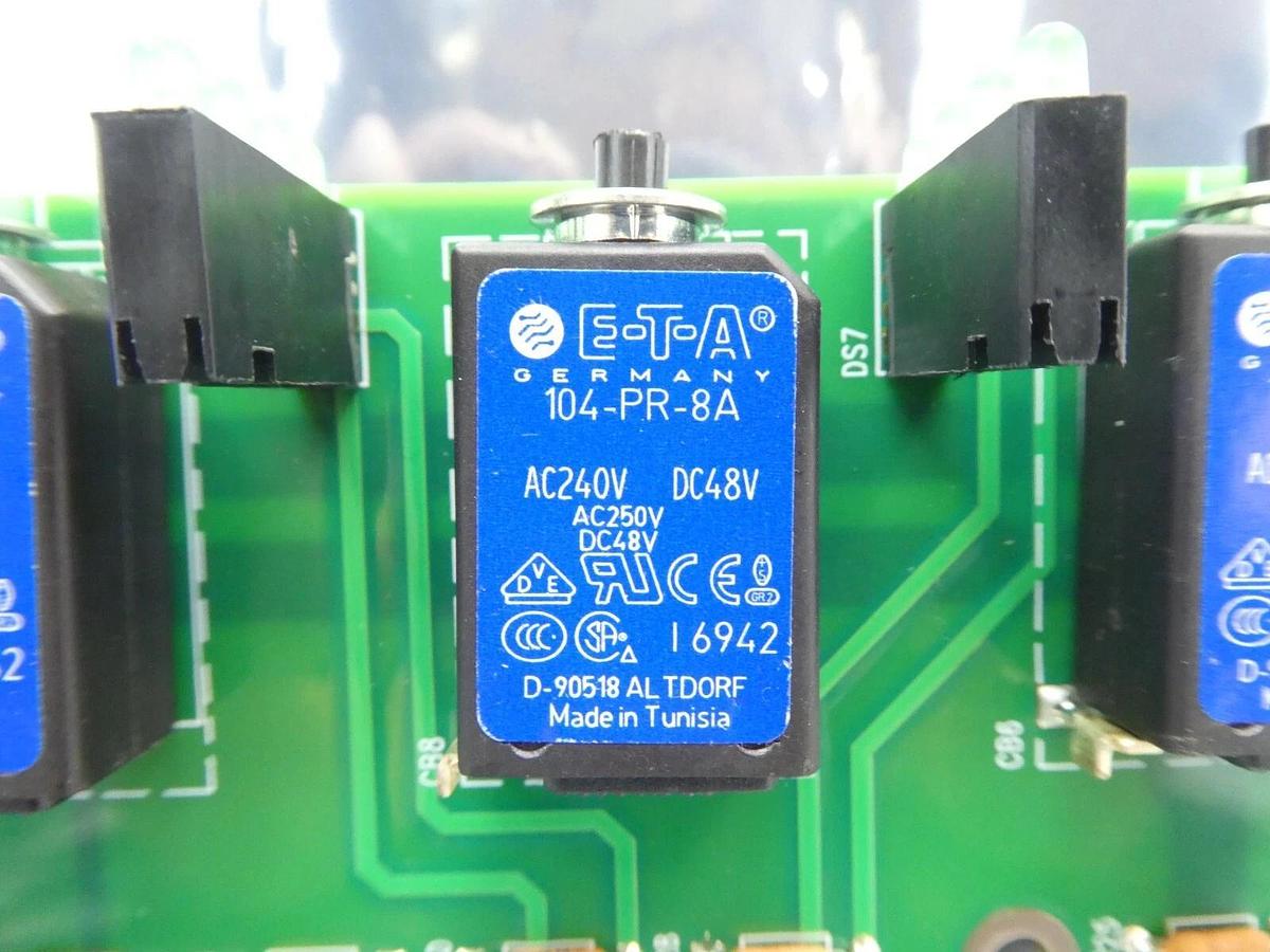 Used AMAT Applied Materials 0100-02933 PCB GPLIS TEMPERATURE CONTROL Working Surplus