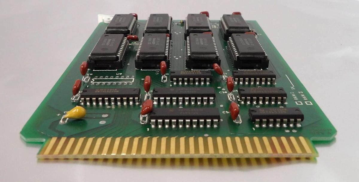 Used PRI Automation BM70053 RAM 1 16K Board PCB Card KX00039 Brooks Working