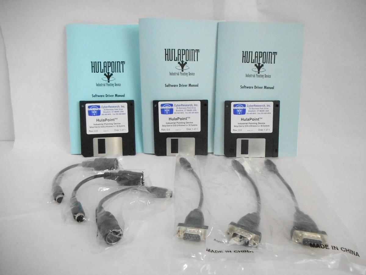 Used CyberResearch RDC-5K Rackdrawer Industrial Keyboard HulaPoint Lot of 3 New