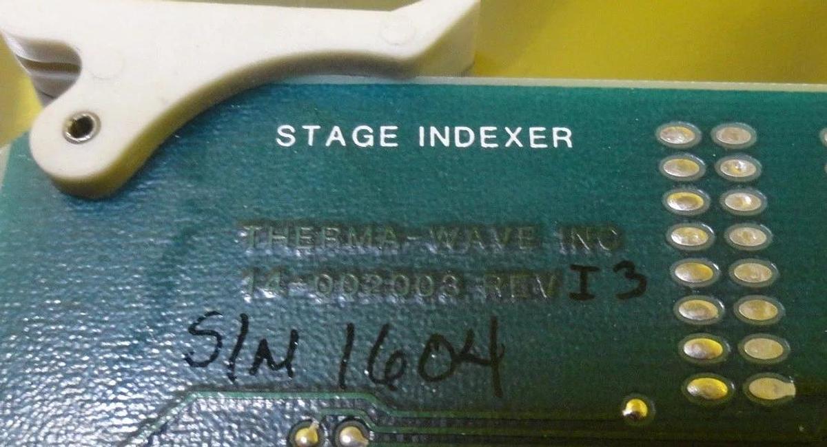 Used Therma-Wave 14-002003 Stage Indexer PCB Card Rev. I3 Used Working