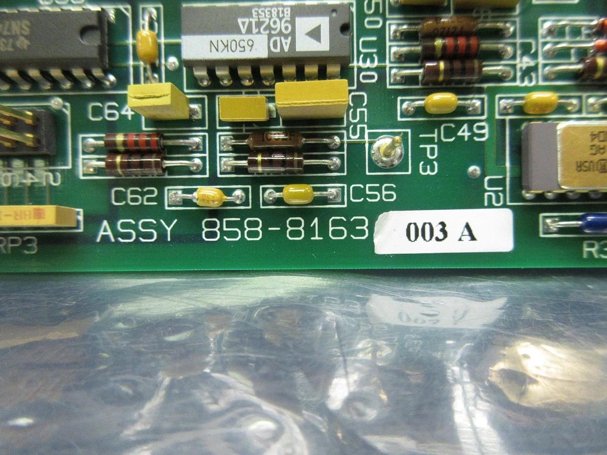 Used SVG Silicon Valley Group 858-8163-003 Processor PCB Card Rev. A 90S Used Working