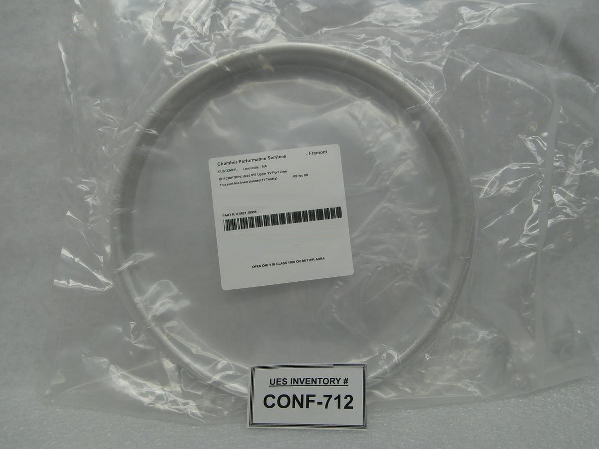 Used AMAT Applied Materials 0021-39935 IPS Upper TV Port Liner Refurbished