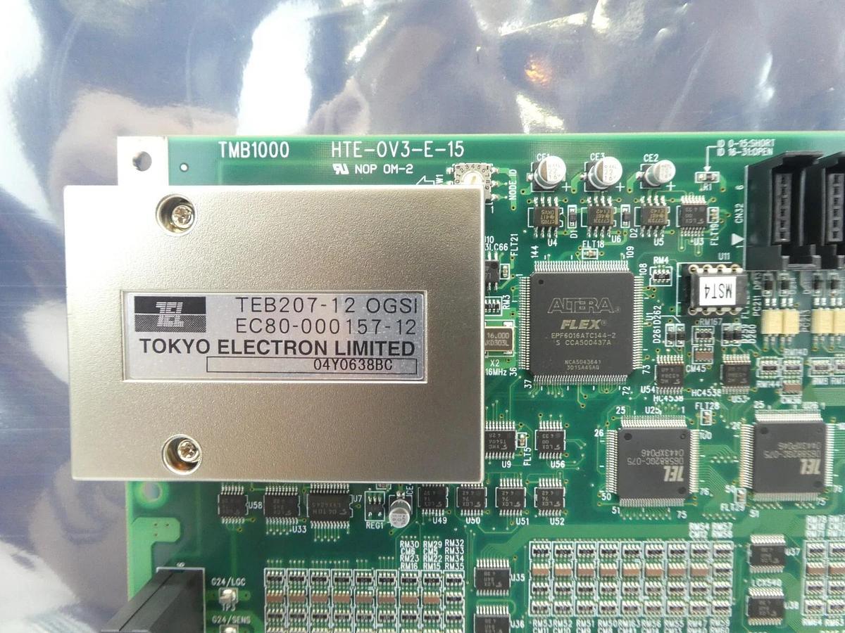 Used TEL Tokyo Electron HTE-OV3-E-15 IO HP #01 PCB TMB1000 Lithius Working Surplus