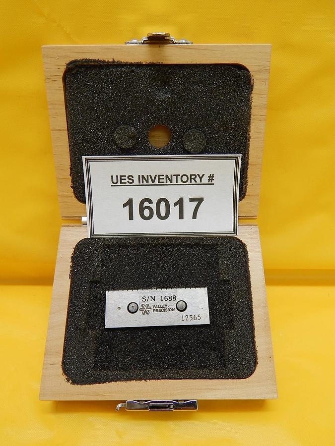 Used Roger K. Sherman Company 12565 Valley Precision Calibration Standard Used