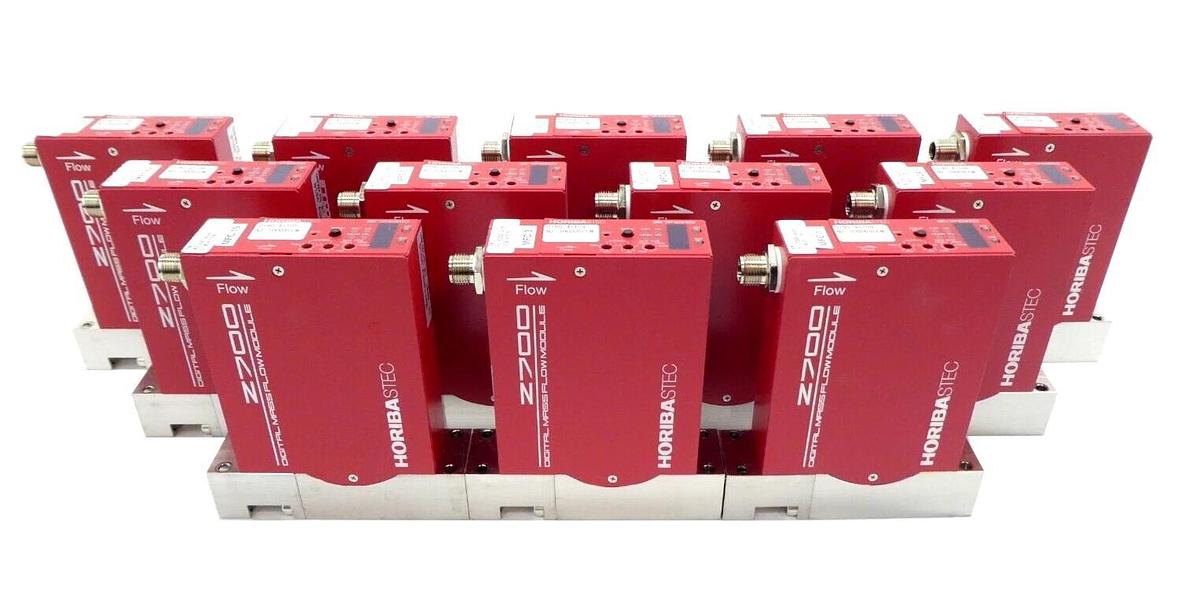Used Horiba STEC SEC-Z714AGX Mass Flow Controller MFC Z700 Lot of 12 Working Surplus