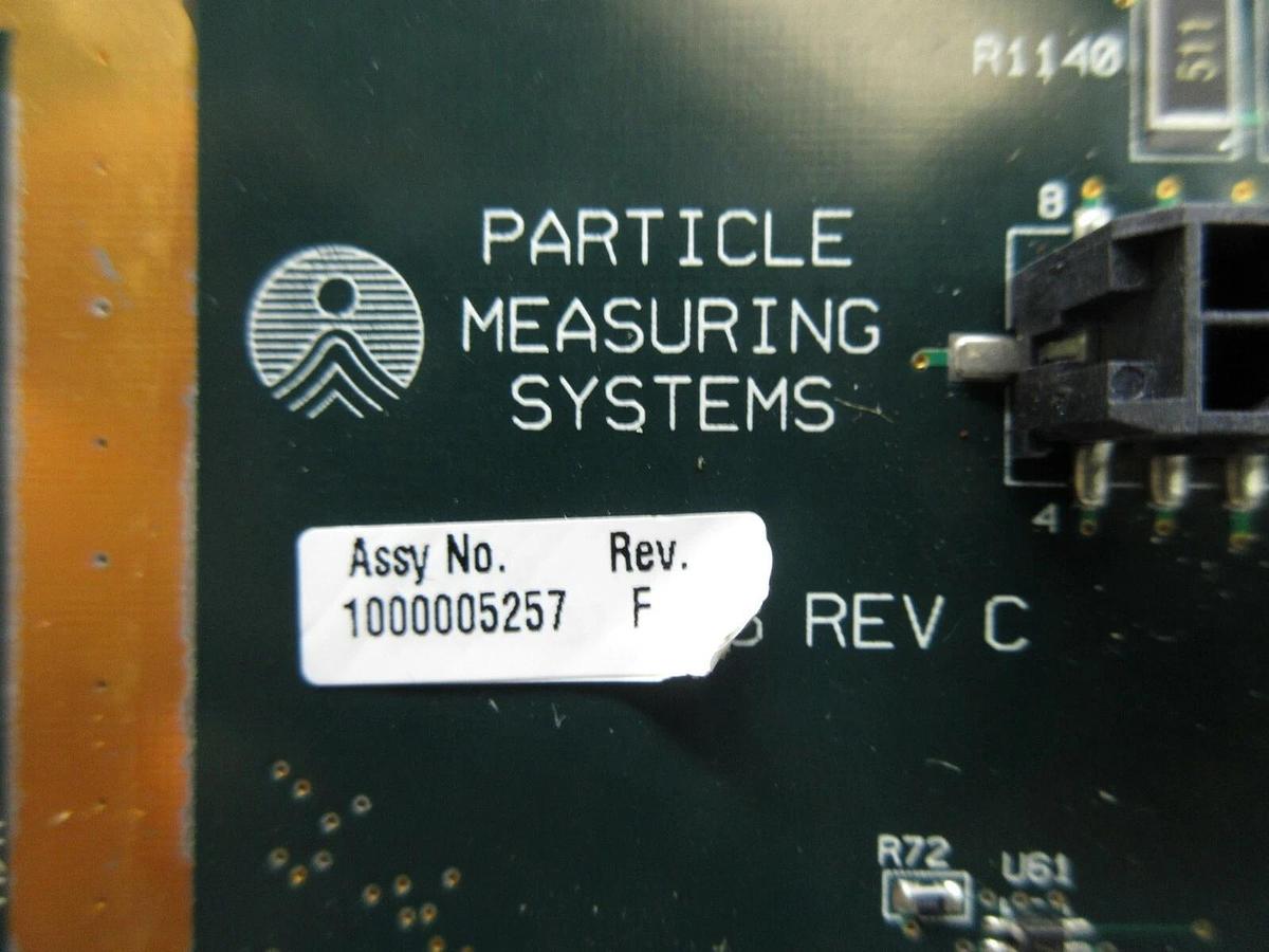 Used Particle Measuring Systems 1000005257 Processor Board PCB 1000005256 Rev. F Used
