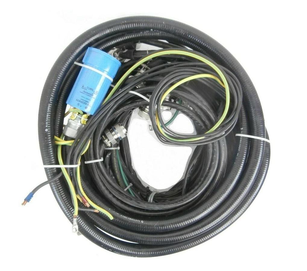Used Veeco System Communication Cable Set of 7 Microetch 1201 Ion Beam Etch Working
