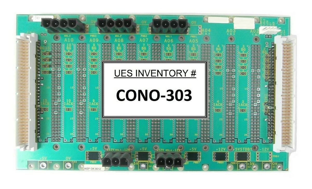 Used VERO 243-413011 Backplane PCB Board VMExcel J1 Quaestor Q5 Working Surplus