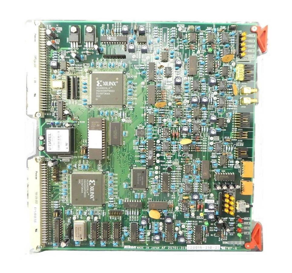 Used Nikon 2S015-210-2 Processor VME PCB Card AF 2S701-319 NRM-3100 Working Surplus
