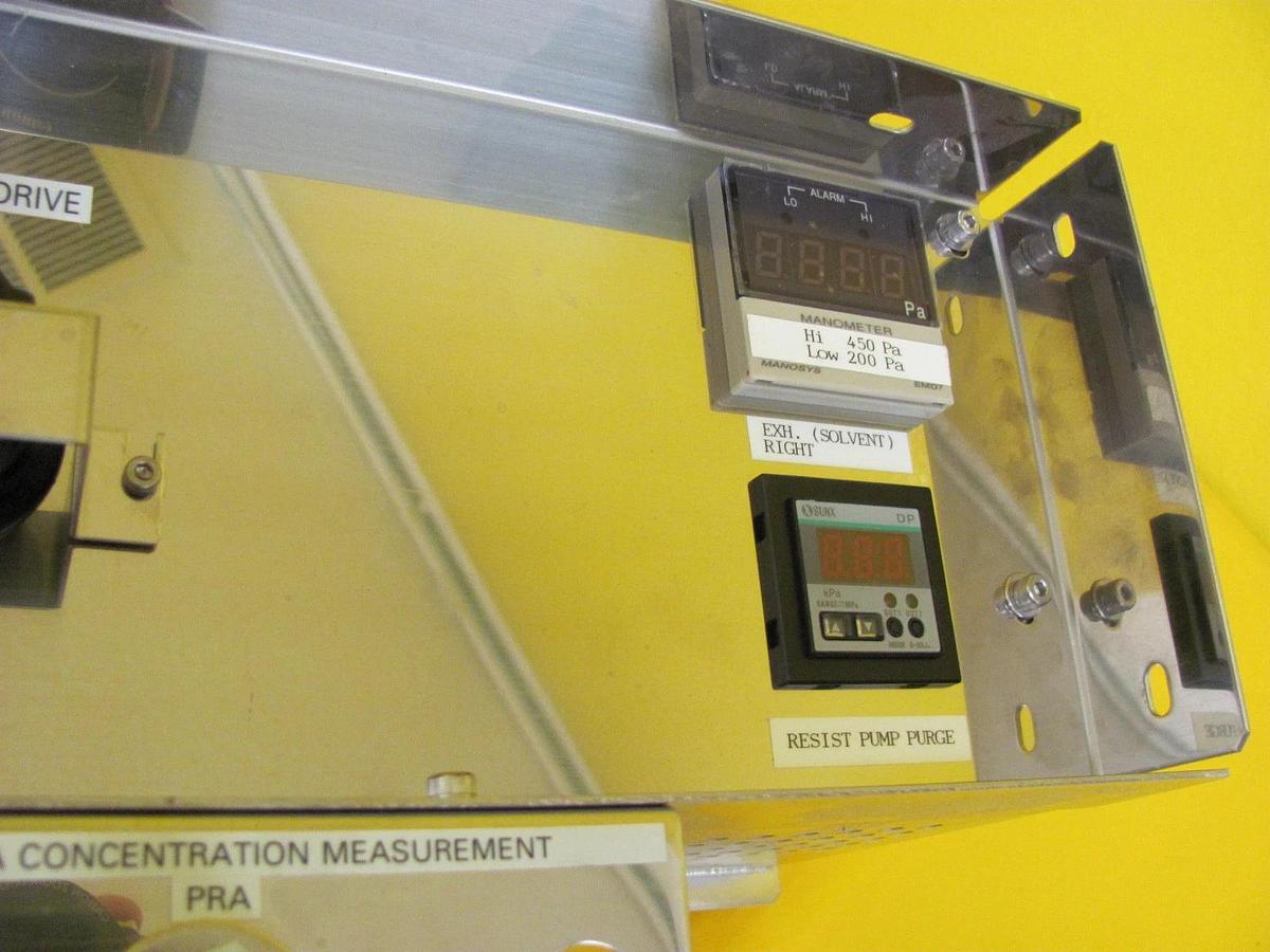 Used TEL Tokyo Electron 300mm Develop Station Pneumatic Distribution ACT12 Working