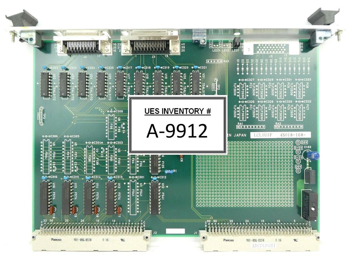 Used Nikon 4S018-168 Inferometer LC IF PCB Card LCLIUIF NSR Series Working Surplus