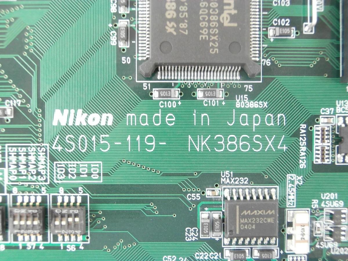 Used Nikon OPD Rack Mount PCB Chassis 4S018-716 4S015-119 4S001-060 NSR-S307E Working