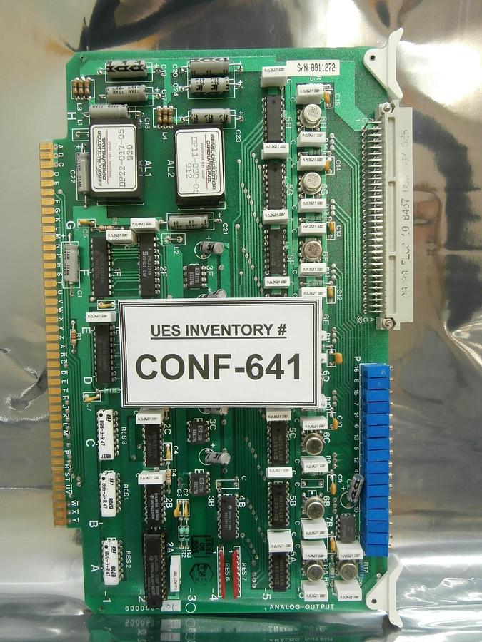 Used Aviza Technology 600053-01 Analog Output PCB Card Used Working