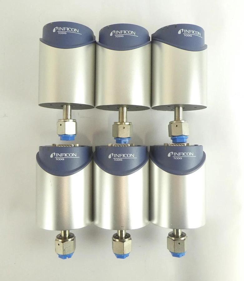 Used Inficon CDG100D Baratron Transducer CDG100D Reseller Lot of 14 Working Surplus