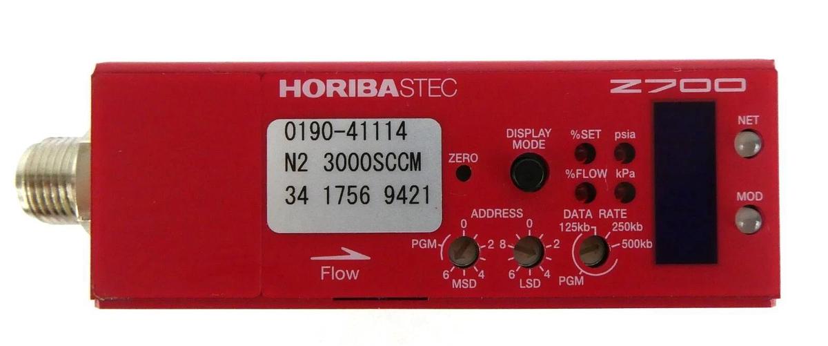 Used Horiba STEC SEC-Z714AGX Mass Flow Controller AMAT 0190-41114 Lot of 2 Working