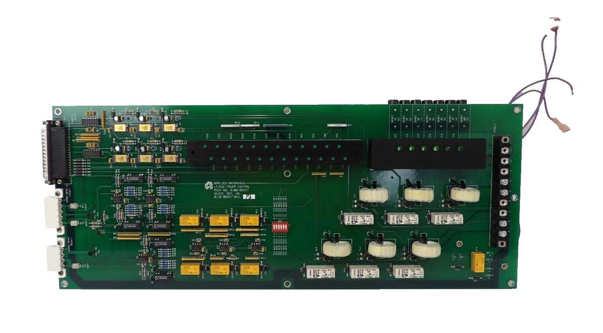 Used AMAT Applied Materials 0100-00357 LT/ESC POWER CONTROL PCB Working Surplus